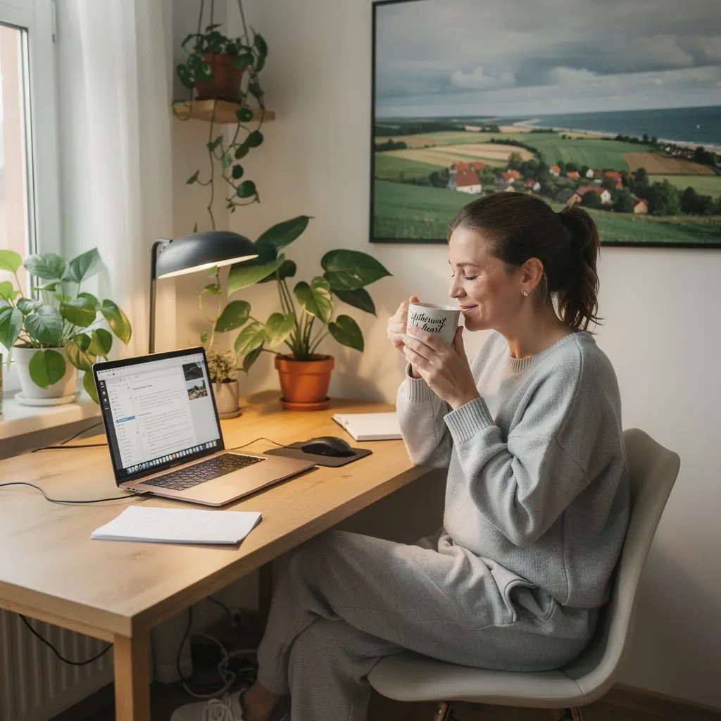 Moteriškų širdies arbatų ingredientai, išdėstyti ant baltos staltiesės