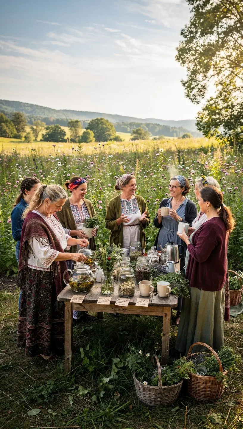 Šilta arbatos puodelis ant medinio stalo, besimėgaujant ramina širdies plakimą