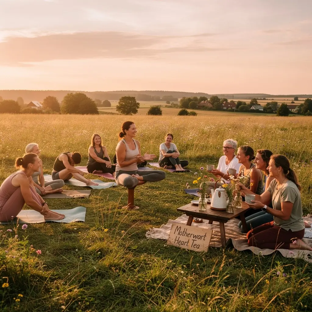 Arbatos maišeliai su motinėlės žolelėmis, paruošti sveikam ir skaniam gėrimui.